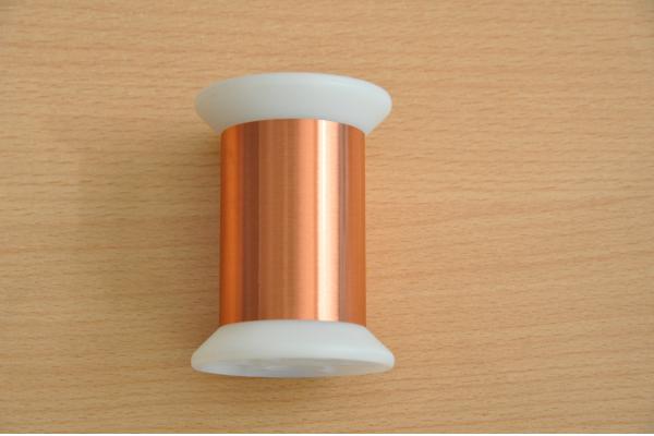 Solderable UEW 155 Insulation 0.019mm Super Thin Enameled Copper Wire
