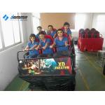 Amusement 7D Interactive Motion Theater , Immersive 120 Movies 7D Simulator Entertainment for sale