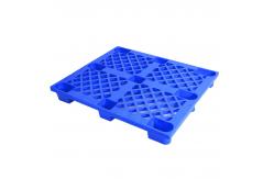 China Hdpe 9 Feet Nestable Plastic Pallet 4 Way Entry Single Face supplier