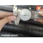 ASME SA179 Fin Tube Embedded Type With A1060 Aluminum Fins Pull Test Pass for sale