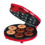 700W Easy Using Electric Snack Maker Red Color For Making 7 Mini Donut for sale