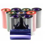 Green Thermal Transfer Ribbon For Zebra Printer Resin Wax Ribbon 110mm X 74m for sale