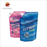 Customized Logo Liquid Detergent Pouch Hand Sanitizer Bag CMYK Printed for sale