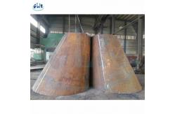 China Conical Tank Heads, ASME Cones For Boilers With RT Inspection supplier