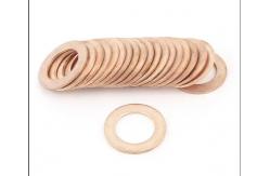 China Customized Metal Gaskets Processed By CNC Machining Packaging Carton Copper Nickel Washers supplier