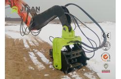 China Hydraulic Vibratory Excavator Mounted Pile Hammer for Piling And Extracting supplier