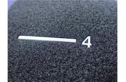 China Eco - Friendly Black Velcro Custom Hook And Loop Gray TPU Logo Clothing Patch supplier
