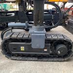 Rear Mounted Mold Cement Slipform Paver For Negative Clearance Roads