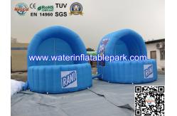 China Blue Inflatable Advertidsing Tent , 2 Person Clear Inflatable Lawn Tent supplier