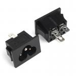 LANZMFG IEC60320 C6 Electric Kettle Socket 3p Mickey Mouse Socket