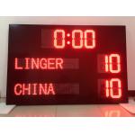 Qutar Football Electronic Scoreboard With Country Name