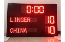 China Qutar Football Electronic Scoreboard With Country Name supplier
