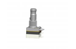 China 18 Detent Industrial Rotary Encoder Logic With 0.5 Travel Push Switch supplier