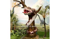 China Lifelike Robotic Animatronics Snack Customized Size For Zoo Park supplier