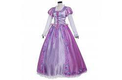 China Women's Girl's Tangled Rapunzel Princess Dress Costume Cosplay For Party supplier