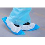 Waterproof CPE PP Anti Slip Disposable Plastic Foot Covers for sale