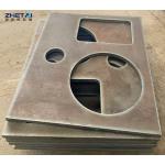 Carbon Steel Custom Metal Plate Cutting Parts Radiating Many Industrial Fields