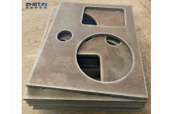 China Carbon Steel Custom Metal Plate Cutting Parts Radiating Many Industrial Fields supplier