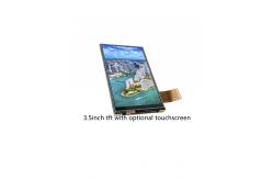 China 3.5 Inch 320x480dots TFT LCD Display RGB MCU Interface With Optional Touchscreen supplier