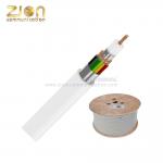 Mini Coax + 4x0.22 MENA CCTV Coaxial Cable With 2C Power 2.50mm Solid PE for sale