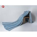 100% Polyester Super Soft Flannel Blanket , Micro Fleece Fish Scales Embossed Blanket for sale