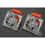 Fashion Oval Run Custom Metal Award Medals For Sport Events , Bespoke for sale