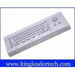 66 Keys Waterproof Industrial Desktop Keyboard With Aluminum Alloy Back Panel