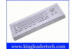China IP65 Rated Industrial Computer Desktop Mini Metal Keyboard With Trackball supplier