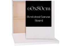 China  White Pre Stretched Canvas Board Fivefold Primed 100% Cotton Large Blank Canvas Boards supplier