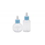Plastic Ball Shaped 50ml Plastic Dropper Bottle 60ml Plastic Cylinder Essential Oil Bottle for sale