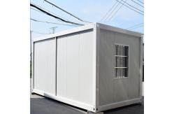 China Customizable Folding Container House Steel Structure and Rock Wool Panel supplier