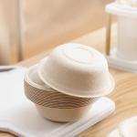 42oz Biodegradable Sugarcane Bagasse Bowl Compostable Salad Containers
