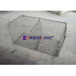 Hexagonal Hole Pvc Coated 2.7mm Gabion Wire Baskets 1mx1mx2m