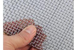China C hook Crimped Woven Wire Mesh 20mm*20mm hole Mine Screen Mesh supplier