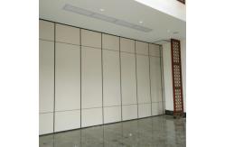 China Folding Removable Sliding Wheels Soundproof Partition Wall Materials For Classroom supplier