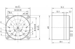 China High Sensitivity ±30g Accelerometer Sensor For Industrial Applications supplier