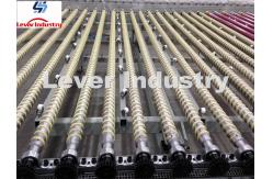 China Temering furnace Rollers with Kevlar aramid fiber ropes supplier