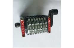 China Blue Package 7 Digits Letterpress Numbering Machine Forward Parts Printer Spares supplier