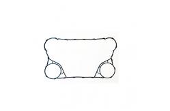 China Nitrile Rubber Sealing Plate Heat Exchanger Gasket S43 Glued Or Clip supplier