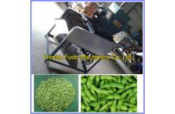 China automatic Green soy bean sheller, fresh soybean shelling machine supplier