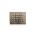 Military Level 22 Keys Numeric Key Pad IP68 Dynamic Metal Keypad for sale
