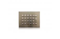China Military Level 22 Keys Numeric Key Pad IP68 Dynamic Metal Keypad supplier