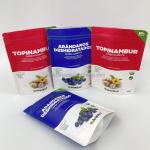 Digital Printing Reusable Biodegradable Eco Friendly Stand Up Pouch White Kraft Paper Zip Lock Zipper Bag for sale