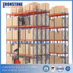 Easily Adjusted Or Relocated Double Deep Versatile Pallet Rack With Telescoping Forks for sale