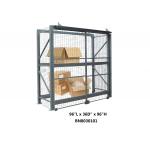 High Strength Tool Crib Cage , Steel Mesh Storage Cages 96” Long X 36” Deep X 96” High for sale