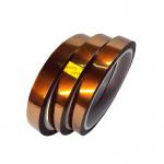 500mm Width 33M Length Amber Color High Temperature Resistant Polyimide Tape for sale