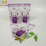 Custom Matte Printing Foil Pouch Packaging Flat Bottom Body Scrub Bag With Zipper