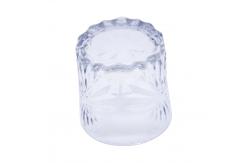 China Round Cordial Goblet Exemplary Quality Transparent Crystal Whiskey Glass Cup supplier