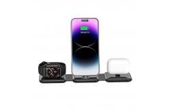 China Foldable 3 In 1 Wireless Charger Magnetic Vertical Fast Speed supplier