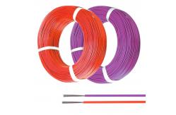 China 600V High Temperature Resistant FEP ETFE PFA Insulated Lead Wire supplier